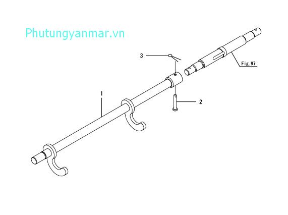 Trục nạp lúa đứng